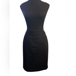 Halogen Black Knee-Length Pencil Skirt for Work EUC 6